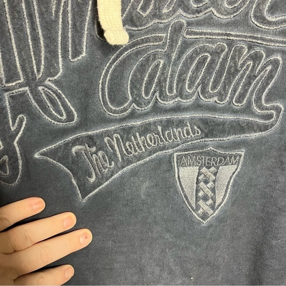 Fox Originals Amsterdam The Netherlands hoodie navy blue size 2XL - Picture 3 of 7